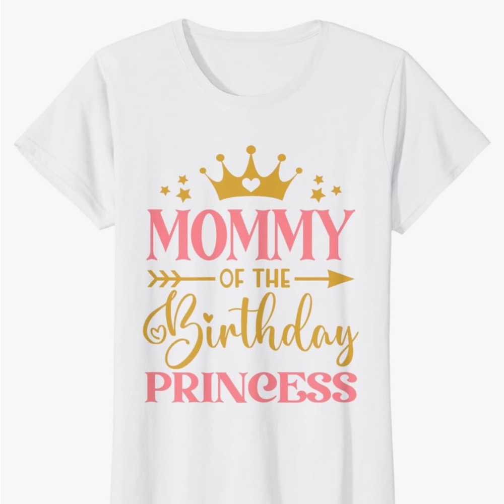 Mommy of the Birthday Princess Shirt